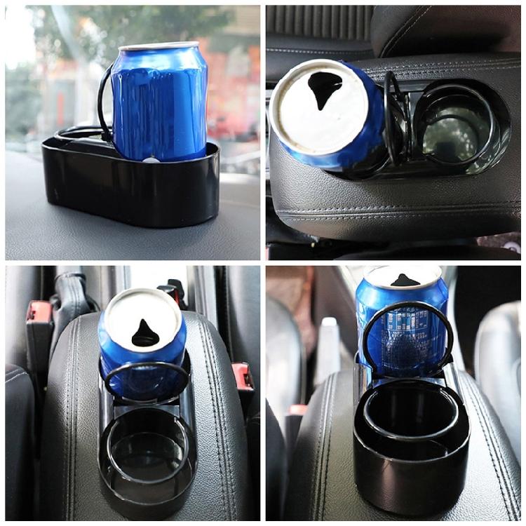 Universal Car Cup Holder Drinks Holders Double Hole Automotive Mount Holder