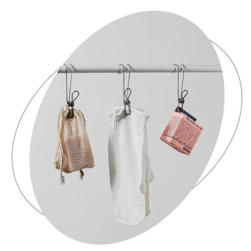 KANSO Exfoliërende Sonmoa Douchehanddoek 1 paar