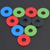 40PCS Rubber Material Guitar Strap Locks Black, Red, Green, Blue Bass Guitar Accessory  Bass Guitar