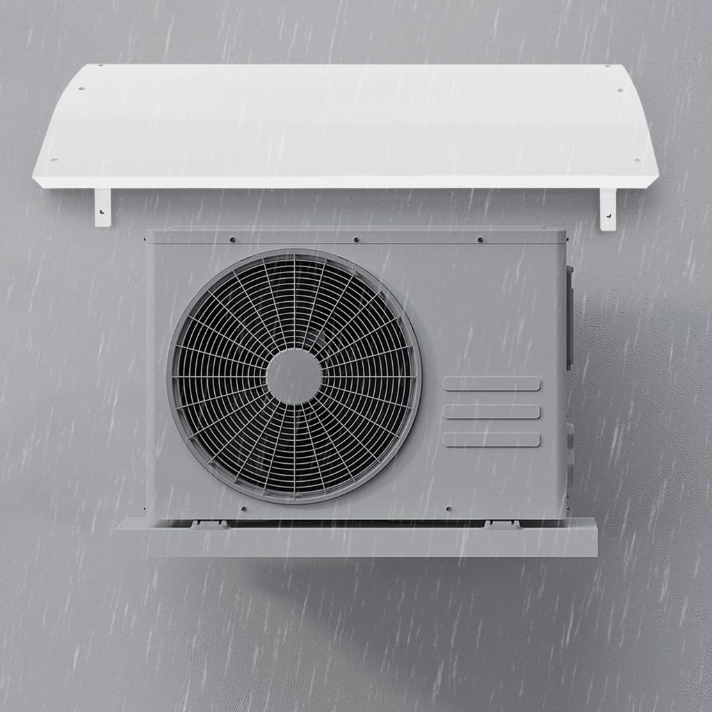 Air Conditioner Cover Outdoor AC Units Protection, Outdoor Patio Awning Canopy UV Rain Snow Protection Sheet, AC Rain Shelter