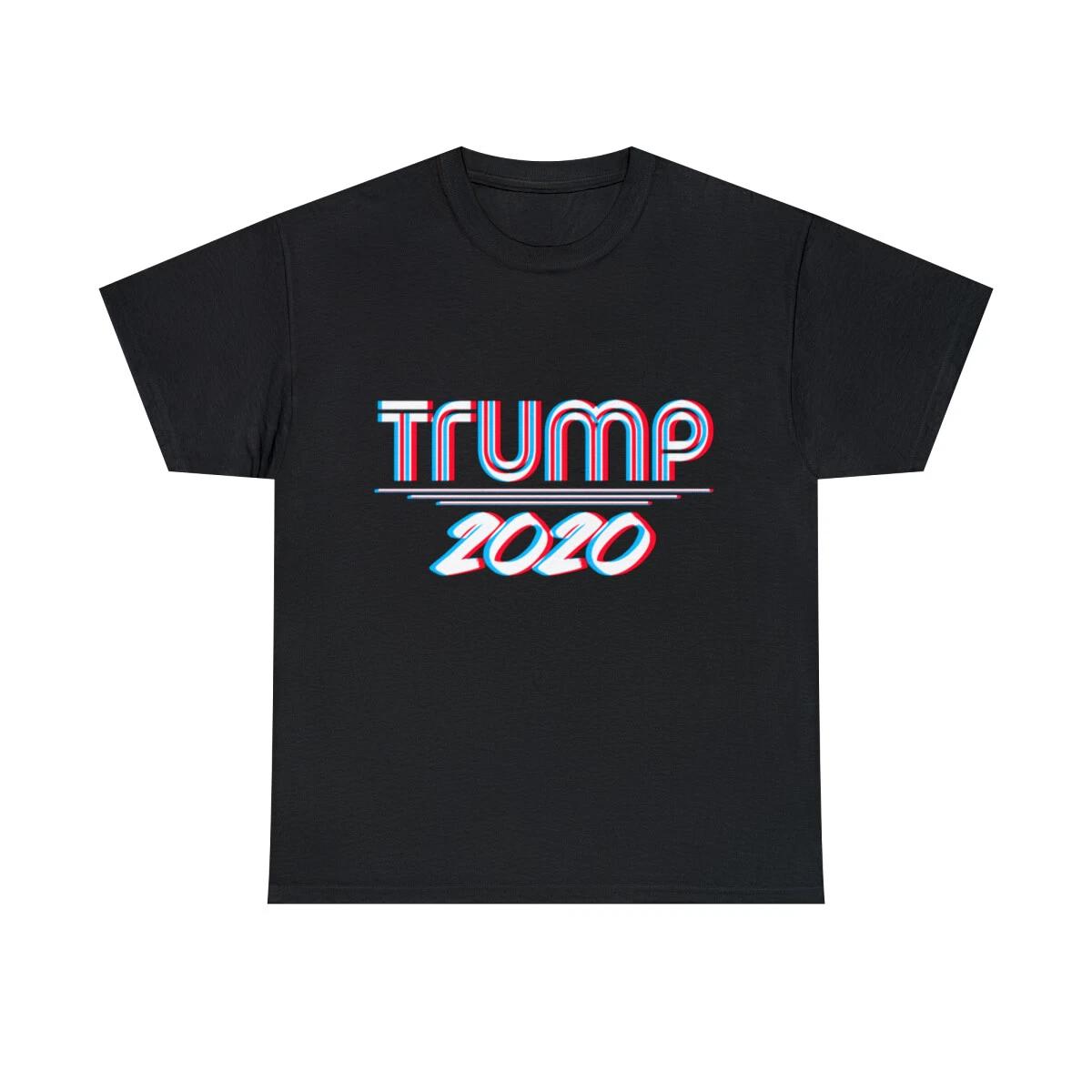 Trump 2020 3D Effect Graphic Tee Shirt, S-5XL L
