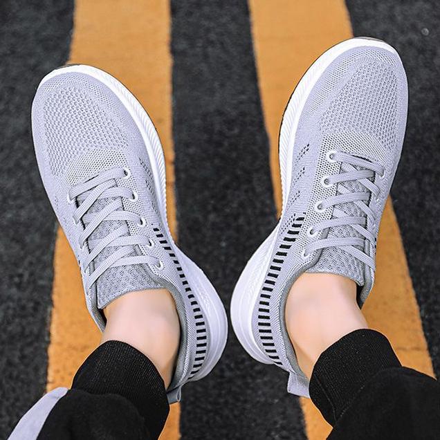 Baskets Chaussures Décontractées Respirantes pour Homme Chaussures de Course Légères à Semelle Souple Antidérapantes pour Homme