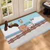 Bubu And Dudu Cute Cartoon Floor Mat Kids Room Bedroom Decoration Balcony Anti-Slip Doormat Living Room Welcome Rug