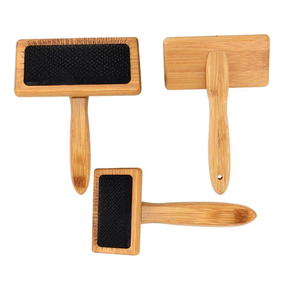 BrushPet Grooming Deshedding Hair Remover Stainless Steel Cleaning Brush Carpet Tassel Brush Pet Supplies Dog Hair Comb