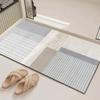 Minimally Modern Bathroom Floor Mat Absorbent Anti Slip Bathroom Door Diatomaceous Earth Quick Drying Shower Floor Mat