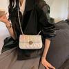 Fashionable and Versatile Shoulder Chain Crossbody Bag, New Trendy PU Colorful Small Square Bag, Shopping Fashionable Women's Bag