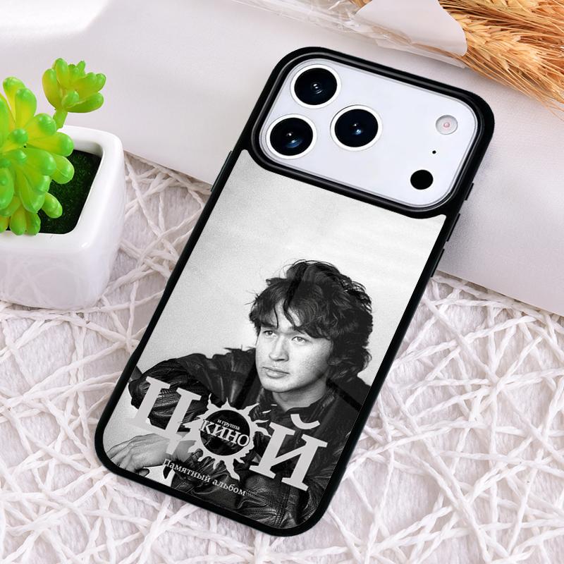 Viktor Tsoi Coque Shockproof Phone Case for iPhone 17 Air 16e 15 11 12 14 13 Pro Max Cover Coque
