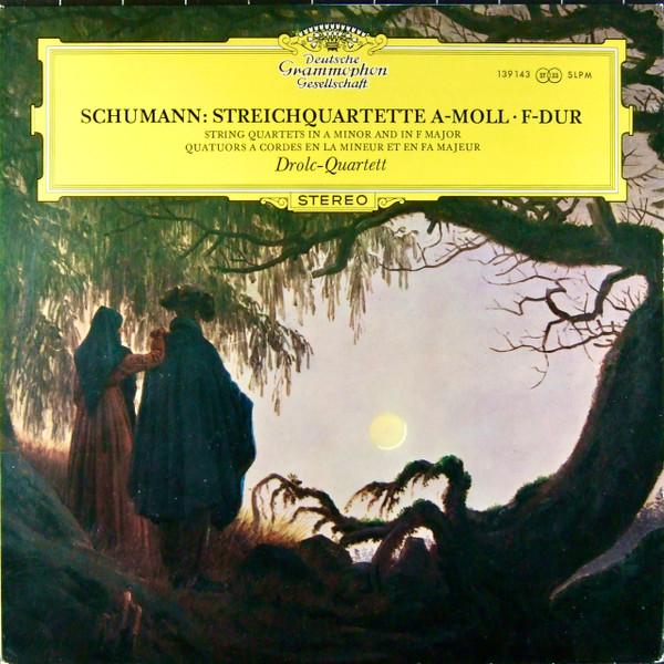

LP Record SCHUMANN, DROLC-QUARTETT - Streichquartette a-moll, F-dur = St 139143 Deutsche Grammo 1966 Germany Classical Used