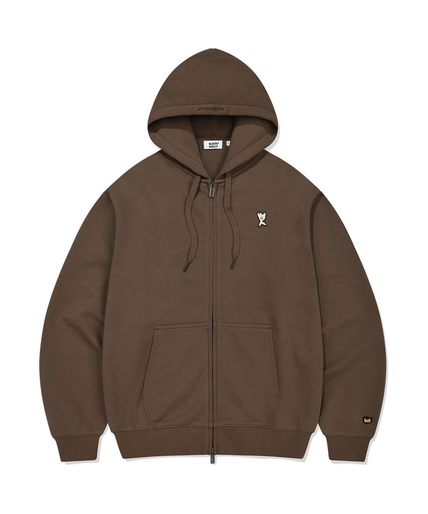 Wacky Willy Signature Kiki Logo Zip-Up Hoodie (5 Colors) (Type B)