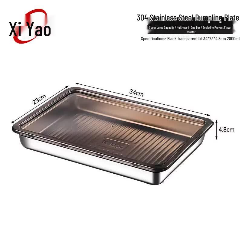 304 Stainless Steel Dumpling Freezer Tray