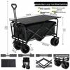 Electric Outdoor Camping Cart with Tank Wheels