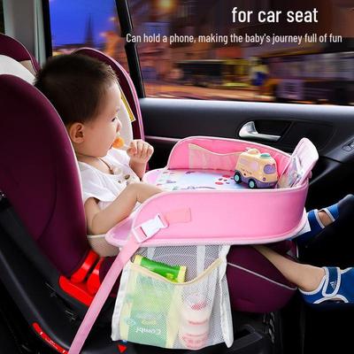 Wasserdichtes Auto Kindersitz Tablett - Aufbewahrung für Kinderspielzeug & Esstisch