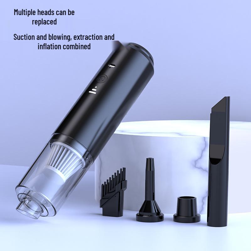 "Wireless Handheld Car Vacuum and Blower - Powerful, Rechargeable for Home and Car Use"