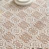 American Retro Pastoral Hollow Crochet Tablecloth Rectangular Round Dining Table Coffee Table Tablecloth Cabinet Cover Towel Household