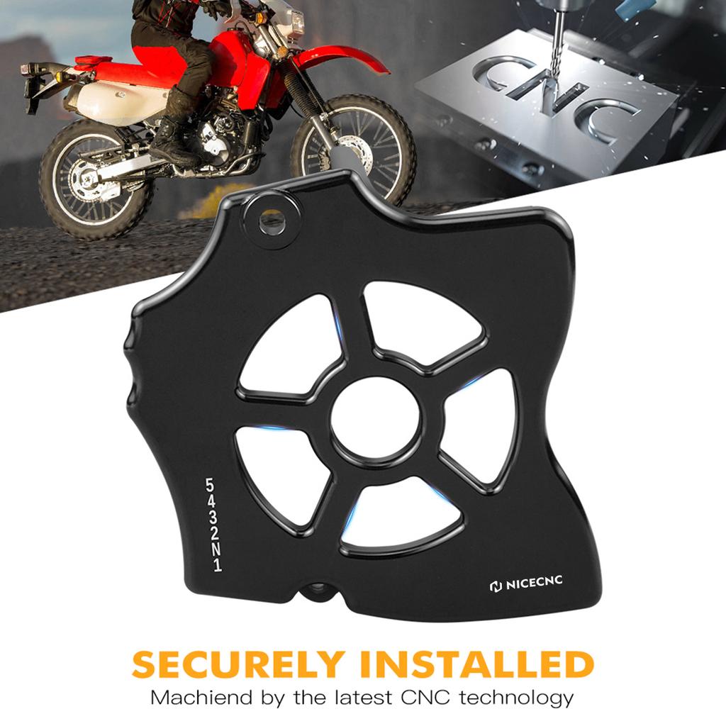 NICECNC For Honda XR650L XR 650L XR 650 L 1993-2025 2024 2023 2022 2021 2020 Motorcycle Sprocket Cover Chain Guard Protector