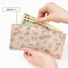 Snoopy Tri-fold Wallet with Bill and Coin Compartment, Exterior Divider, for Women, Commuting, School, Travel, Adults, Students, and Kids, Cute