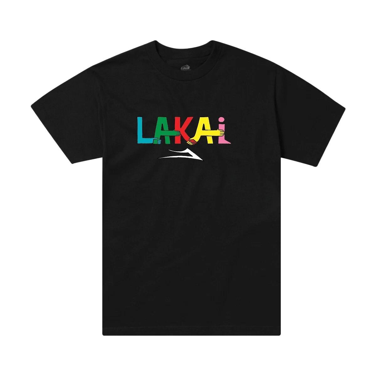 Lakai Footwear Community Skate Skateboarding Tee Tshirt Black S