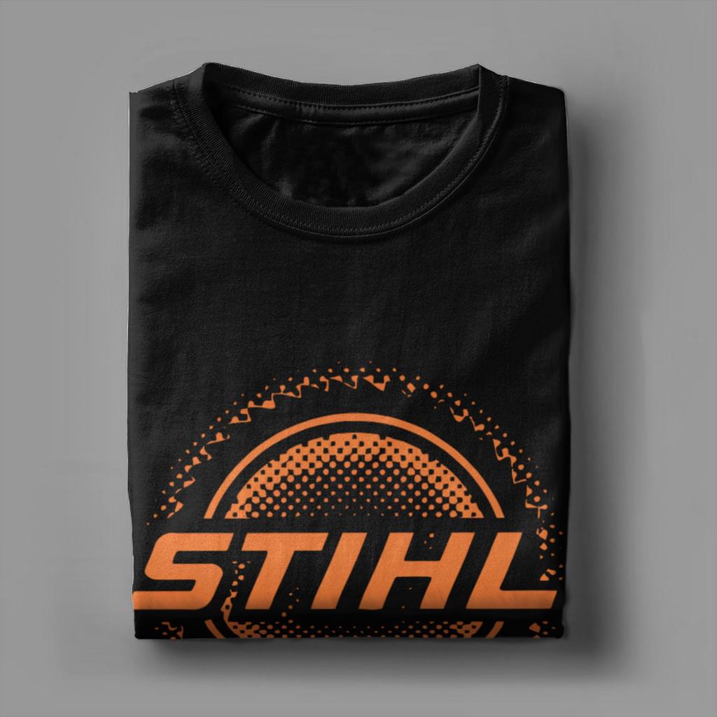 Imprimare Grafică s-stihls Tricou Pentru Unisex Tricou din Bumbac Pur Mânecă Scurtă Haine