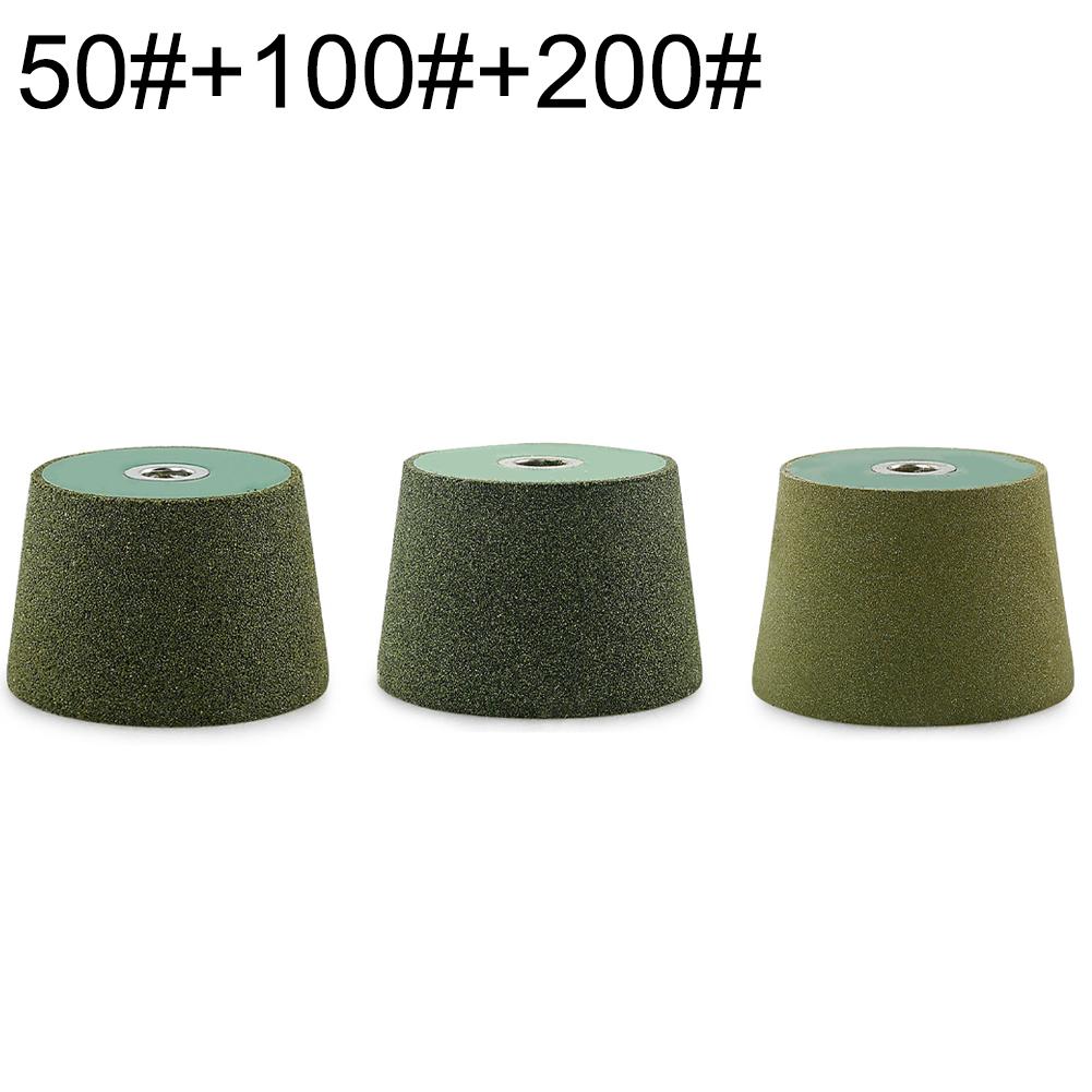 Silicon Carbide Grinding Wheels 100mm for M10 Angle Grinder with 50 100 200 Mesh Suitable for Surface Finishing