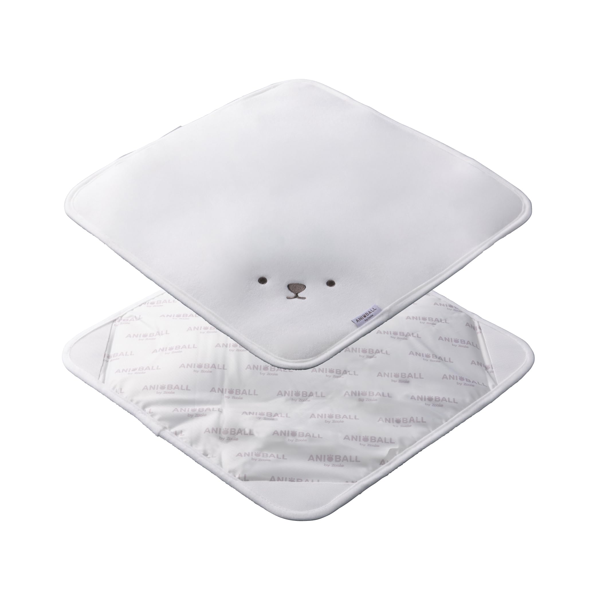 

CB Japan Bento Box Wrapping Polar Bear Easy to Spreadable Aniball Lunch ANIBALL Multi-Function Sheet, Ball, Wrap, Water-Repellent Interior, Placemat,