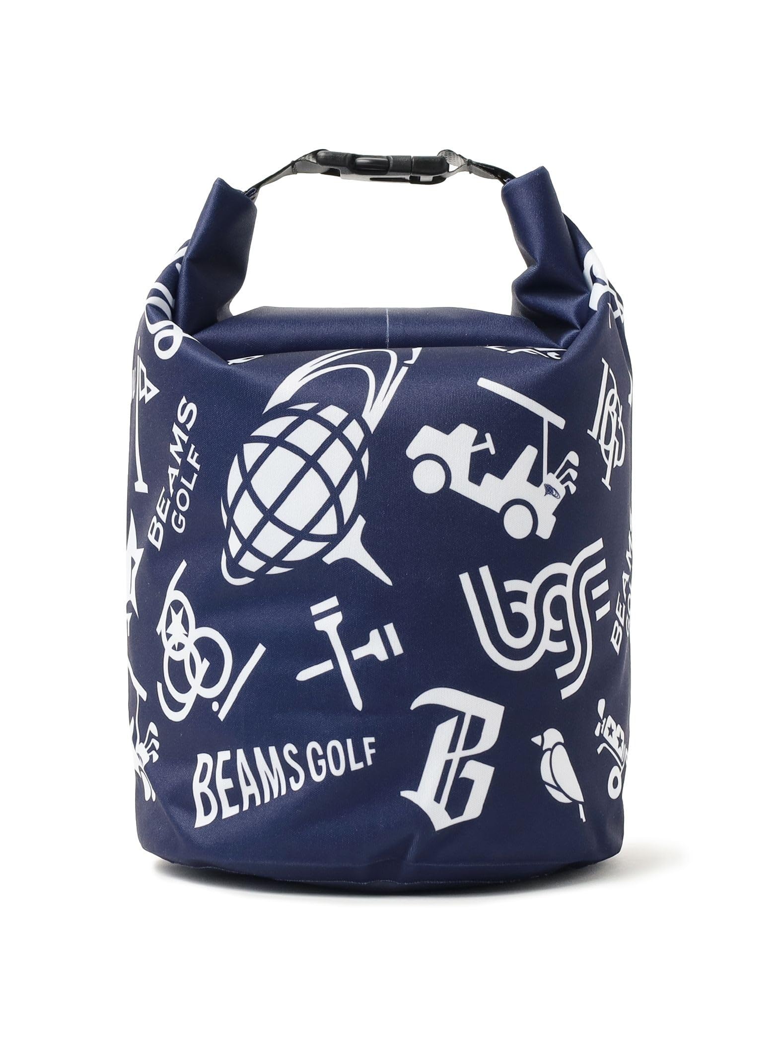 

Beams Golf Футболка с коротким рукавом Мульти-логотип Пакет со льдом Темно-синий Свободный
