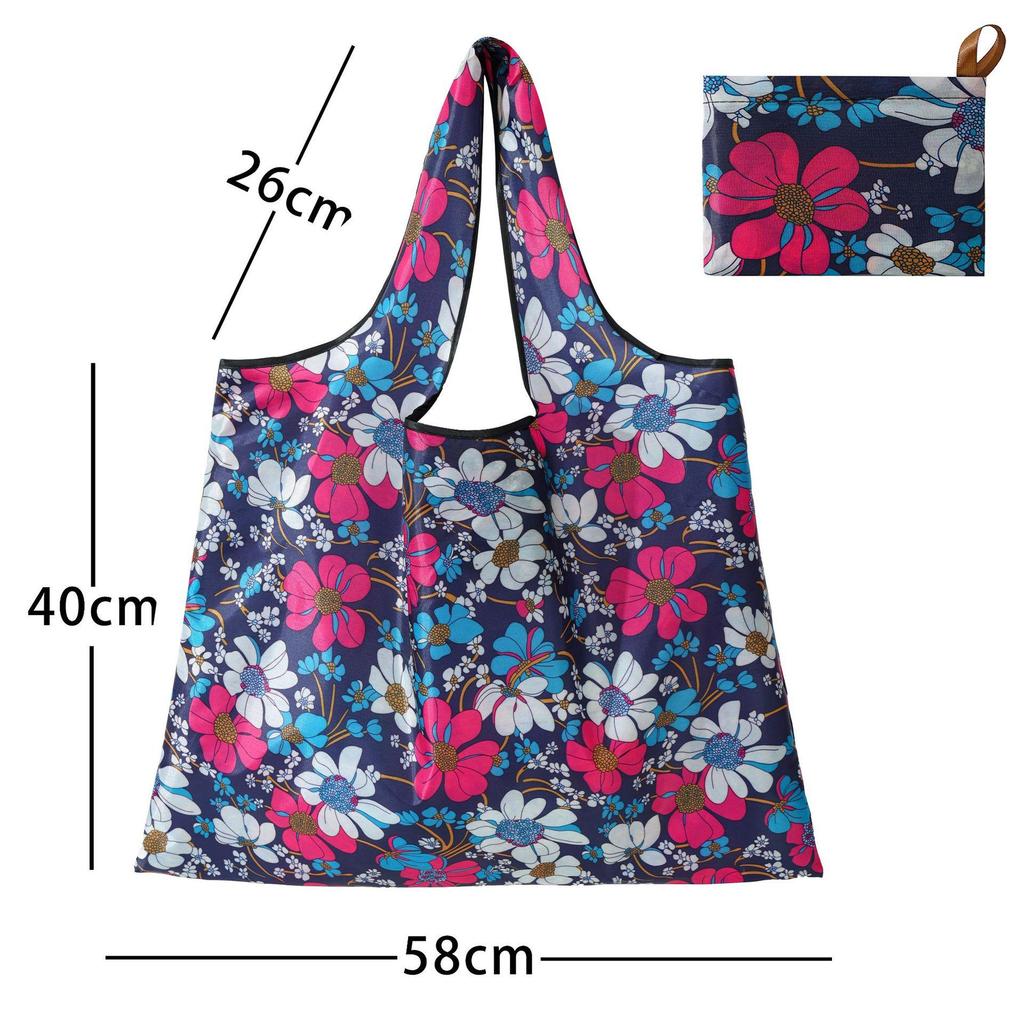 Large Capacity Eco-Friendly Waterproof Foldable Grocery Tote Bag
