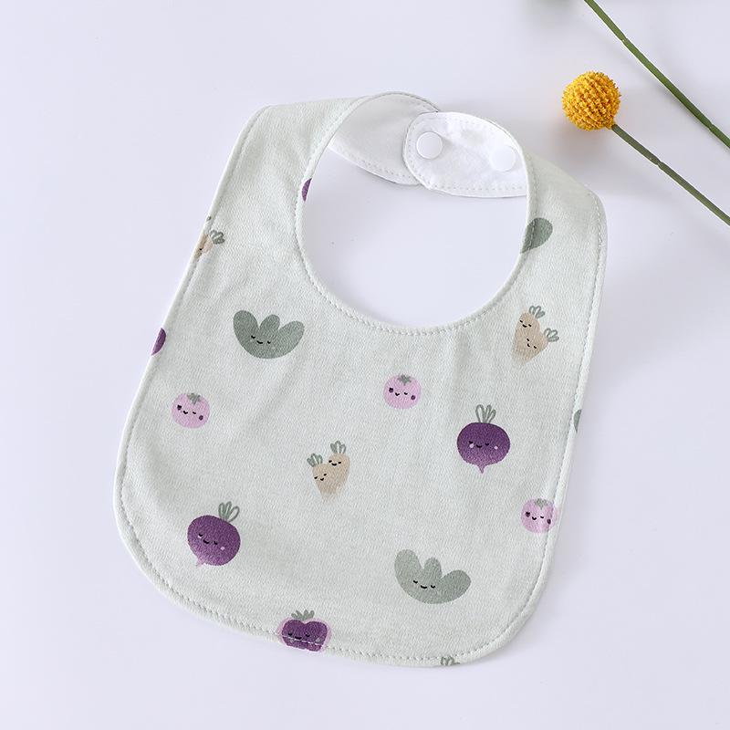 Waterproof A-Class Pure Cotton Baby Bib - Newborn & Toddler U-Shape Neck Gaiter