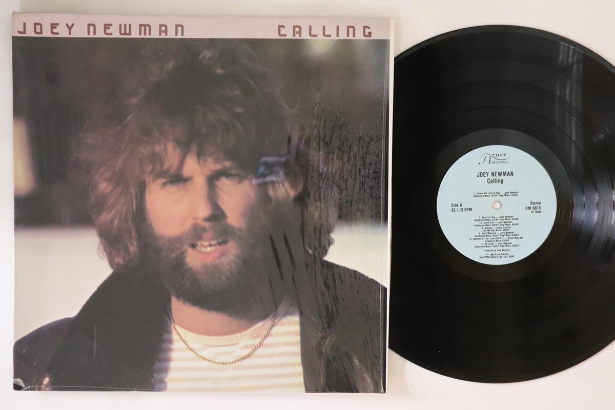 

LP Record JOEY NEWMAN Calling AZ8004 AZURE 1980 US Rock Used