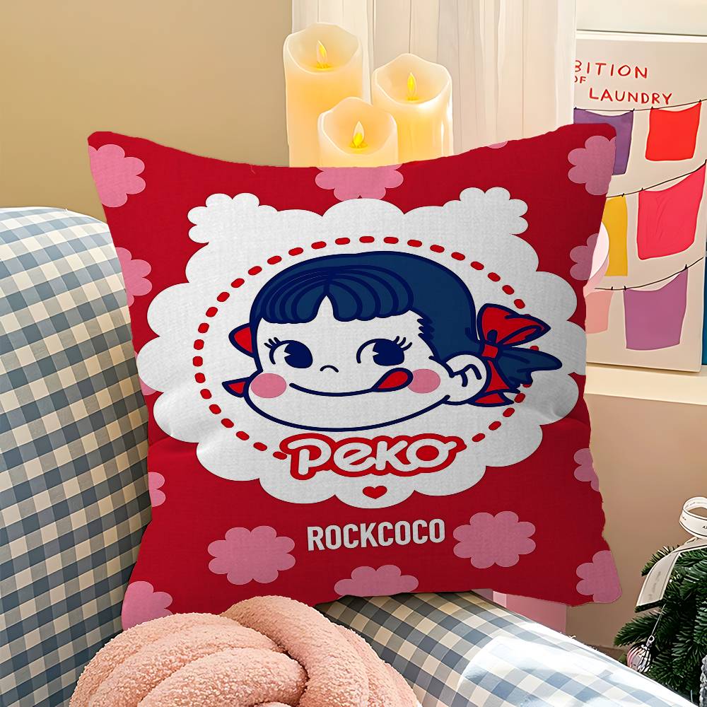 M-mil-ky W-way P-peko-Chan Kuddfodral Kuddöverdrag Dekor Kuddfodral Tryckt Kuddfodral För Soffa