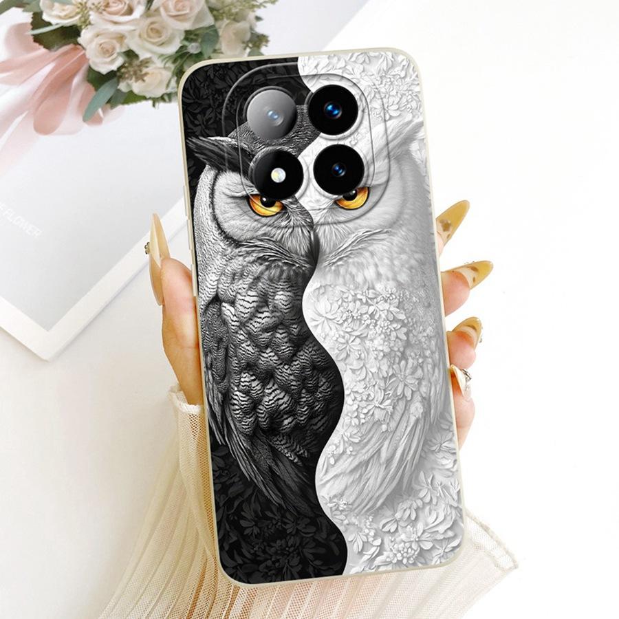 

For Xiaomi Redmi Note 14 Pro 4G Case Cute Rabbit Soft Matte Back Cover for Redmi Note 14 Pro Plus Note14 Case Silicone Bumper Note 14 Pro Plus