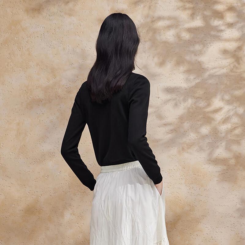 Women's French Style Faux Two-piece Knit Cardigan