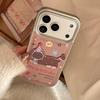 Retro Brown Cat Phone Case for iPhone 16, iPhone 17, iPhone 17 Pro Max