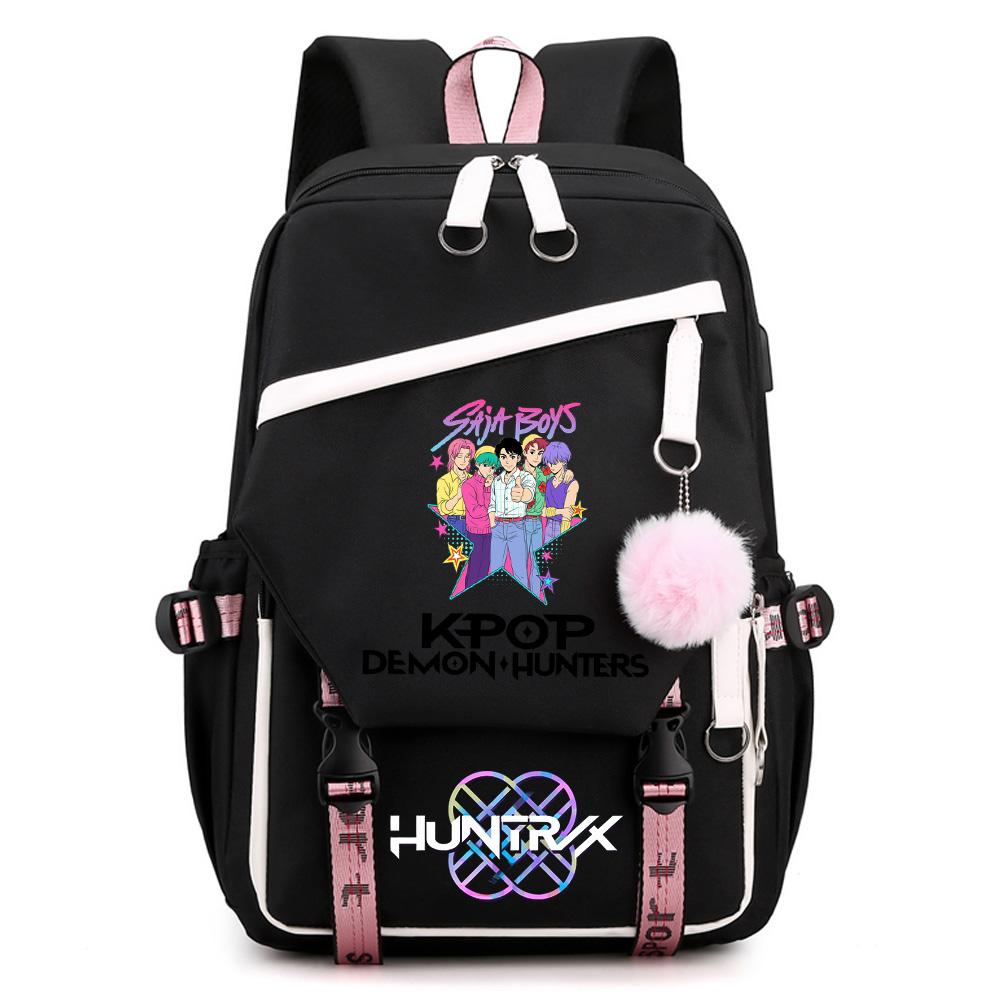 Anime Printed Large Capacity Backpack for Teenger Student Girl Boy Schoolbag Bookbag Women Waterproof Travel Bag Gift