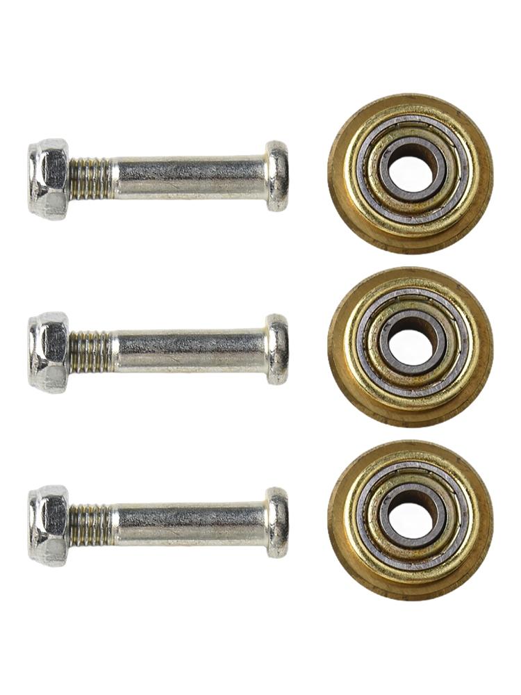 3X 22mm Manual Tile`Cutter Rotary Bearing Wheel Replacement For`Cutting Machine