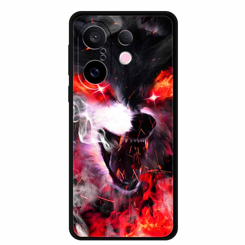 For Vivo S30 Pro Mini Case Luxury Cartoon Pattern Cool Soft Silicone Cover Phone Case for Vivo S30 Pro Mini 5G Protection Bags