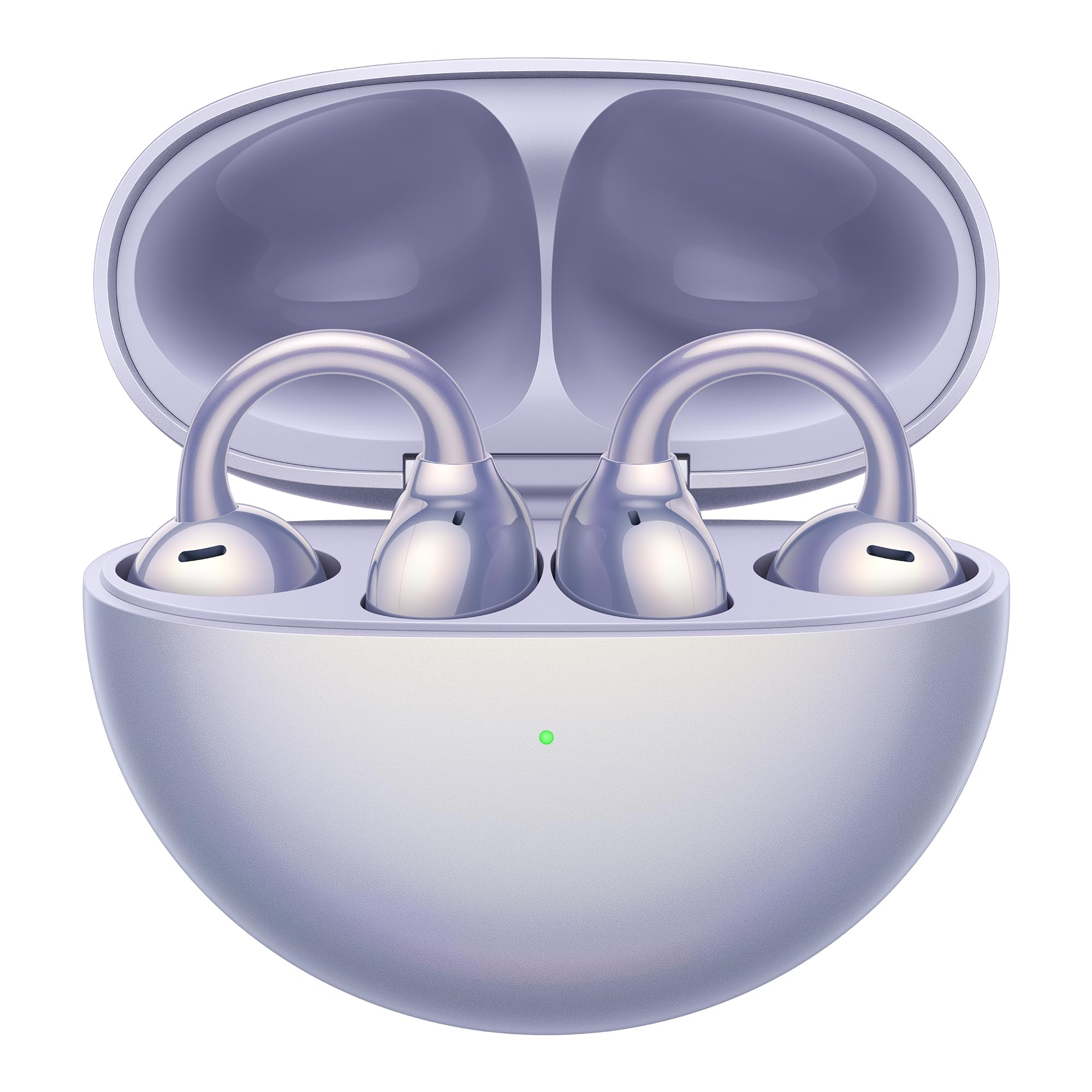 

Беспроводные Bluetooth-наушники HUAWEI FreeClip, наушники-клипсы, громкость, легкие, защита от утечки звука, шумоподавление, до 36 часов работы в автоматическом режиме, IP54 защита от пыли и воды, фиолетовые фиолетовый