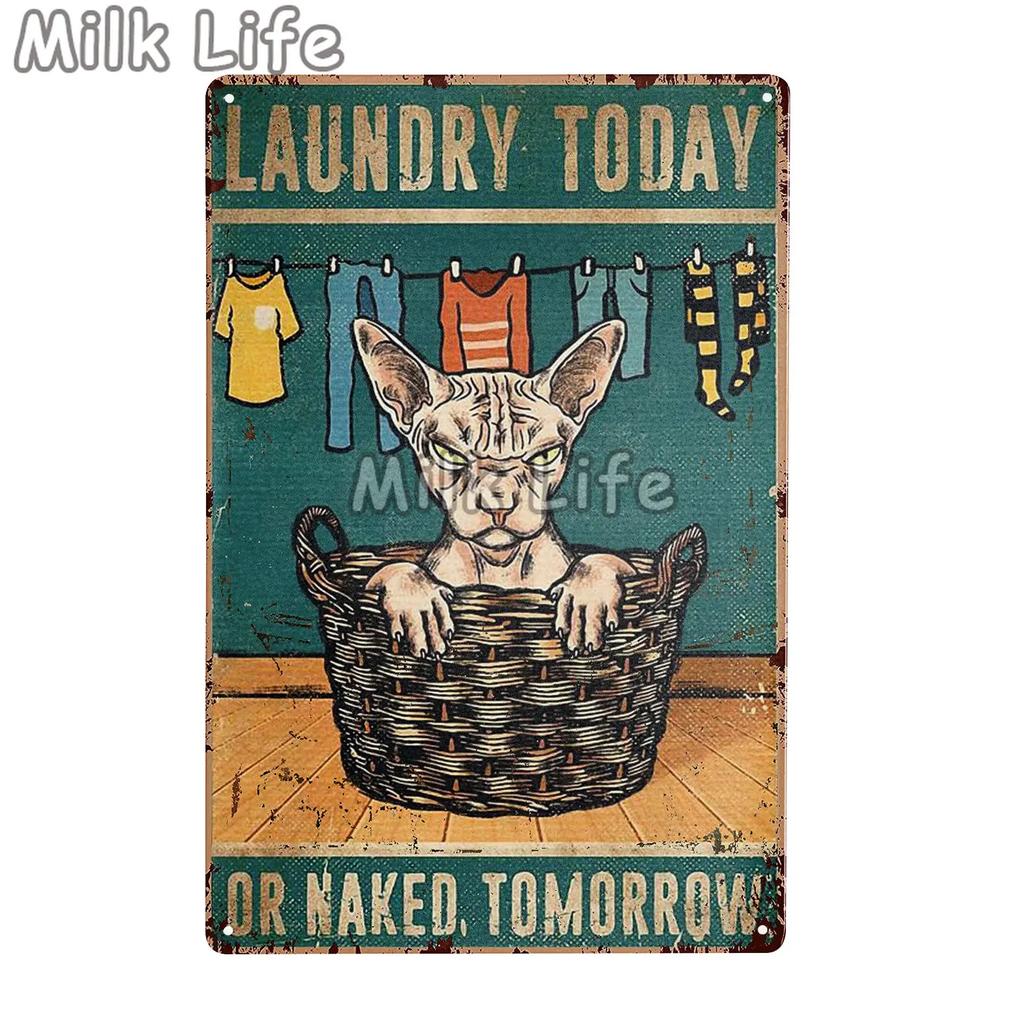 Sphynx Cat-your Butt Napkins My Lady Vertical Poster Home Decor Wall Art Print Poster for Birthday,retro Metal Tin Sign Plates