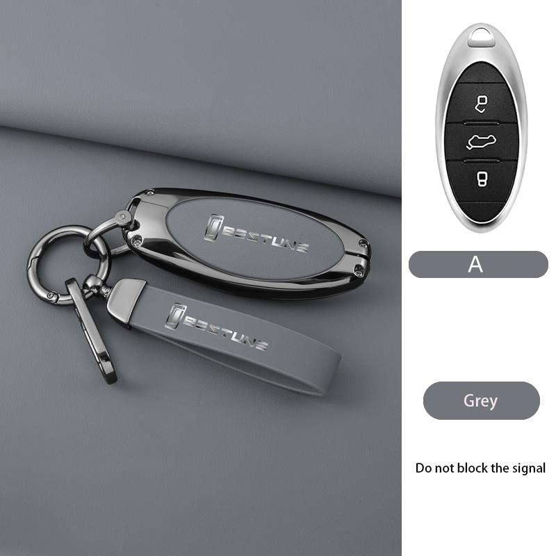 Interior Mouldings Car Smart Remote Key Fob Case Protector Holder Shell For 2021 FAW Bestune T77 T77pro New B70 T55 T33 T99 Keyc
