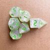 7Pcs/Set 7-Die Polyhedral Dice Acrylic Game Dice New DND Dice  For TRPG DND