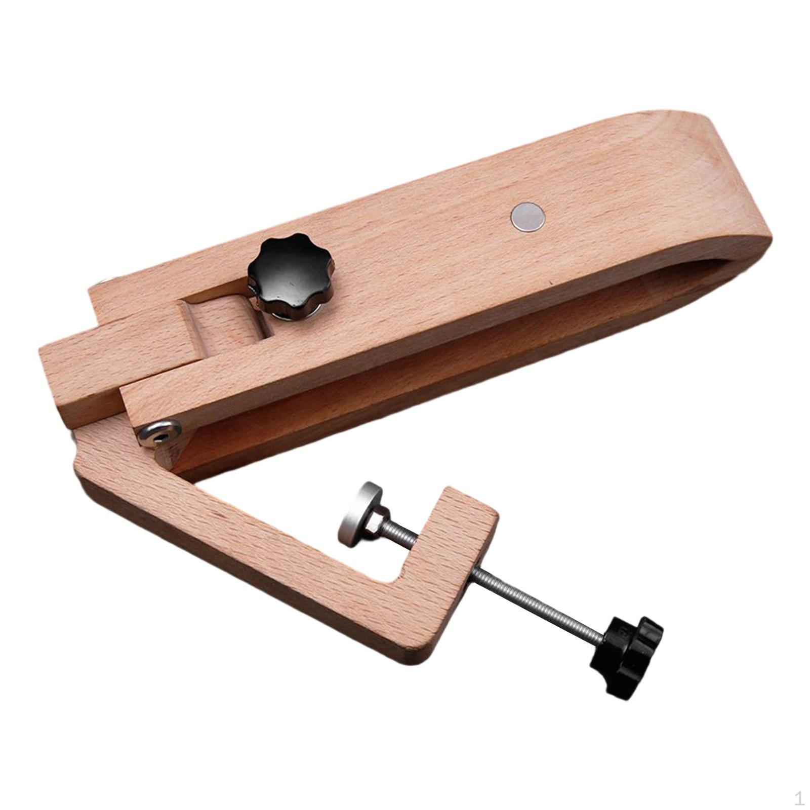 

Leather Sewing Clamp Tool, Stitching Horse ,Wooden DIY Tool Folding Multifunctional