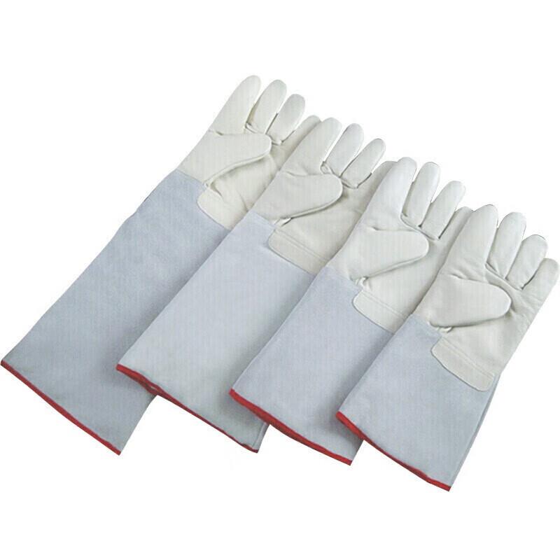 Jingrui Zhi an Cowhide Cold Protection Work Gloves One Size