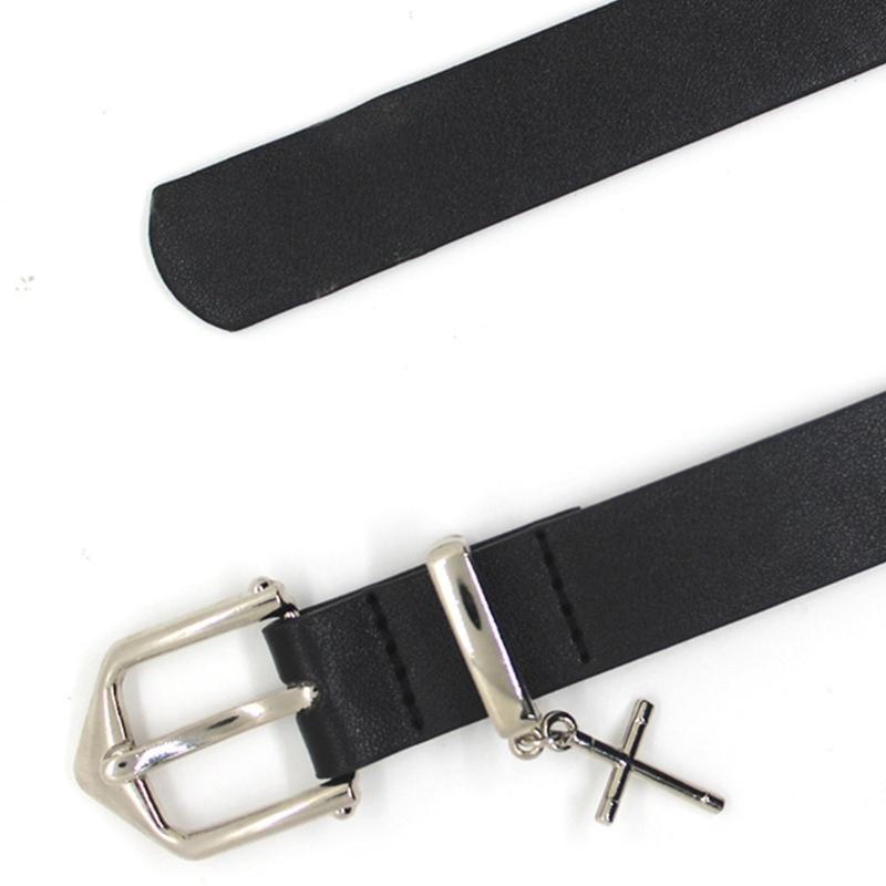 Harajuku Hot Girls Waist Belt with Adjustable Pin Buckle Universal Ladies Coat Dress Waistband Western Style PU Belt