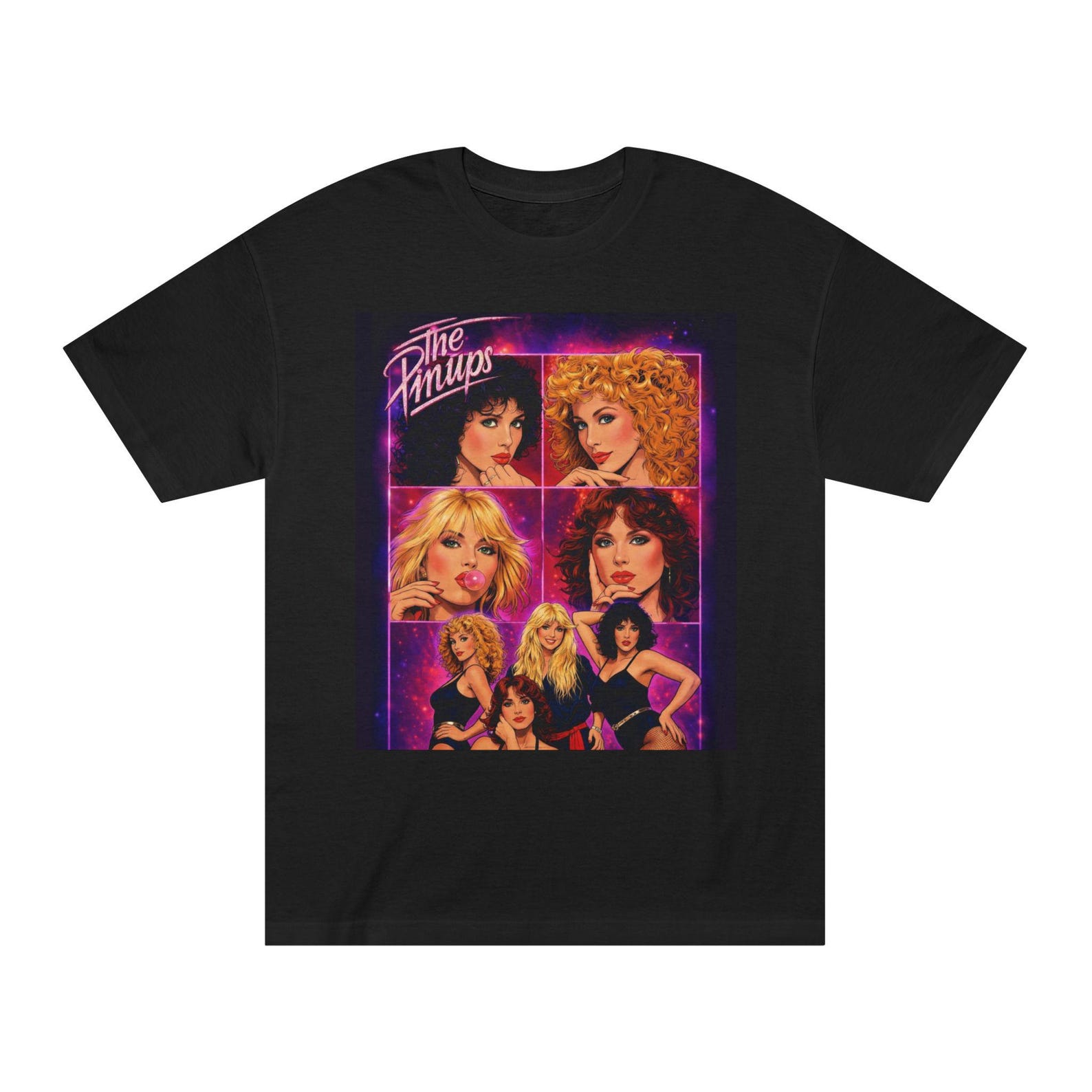 The Pinups T-Shirt | Debut Album Collage S