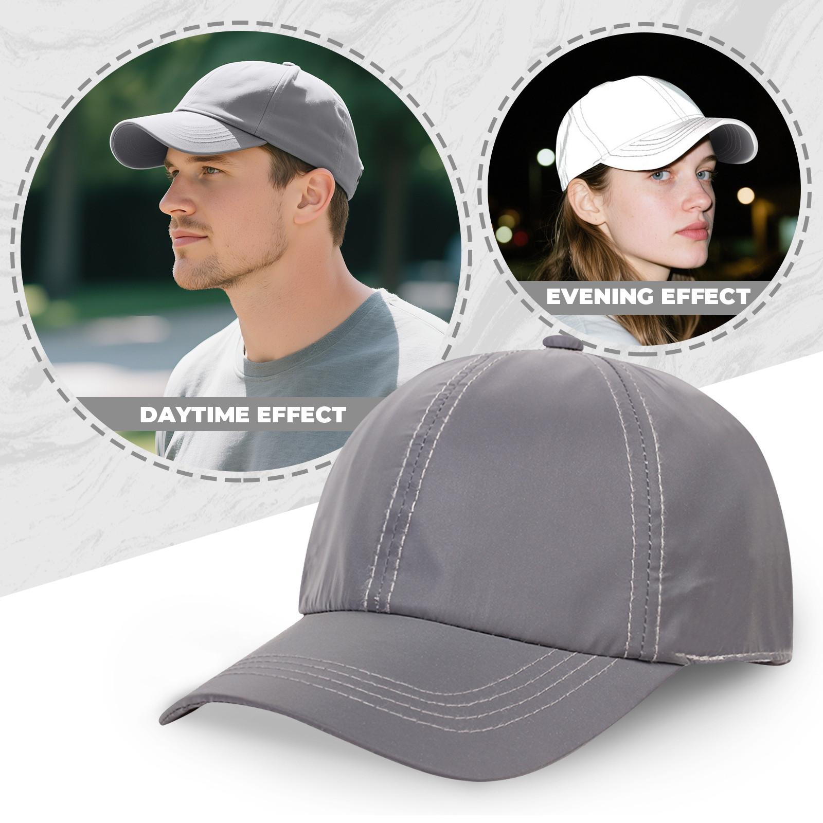 

Светоотражающие шапки мужские флуоресцентные шапки повседневные ночные шапки One Size