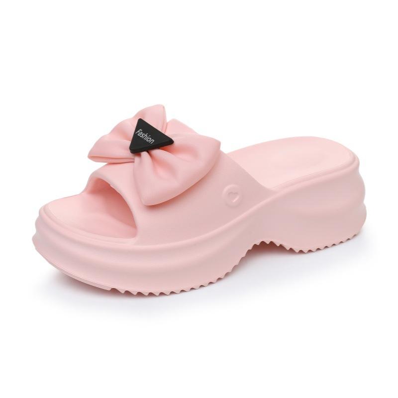 EVA Thick-soled Slippers Women's Summer New Summer Seaside Slippers Thick-soled Beach Wear Cool Slippers