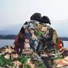 Natsu Erza Gray Lucy Happy Blankets Fairy Tail Anime Fuzzy Throw Blanket Summer Autumn Winter Decoration Soft Warm Bedspreads