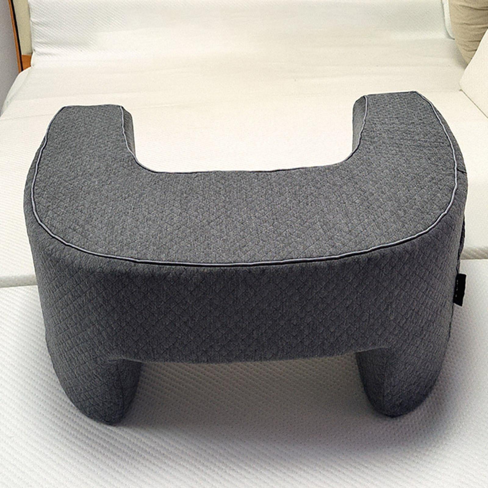 Soft Reading Pillow Working Memory Foam Bed Rest Pillow High Density Sponge Office Multi Functional High Rebound Office Pillow светло-серый
