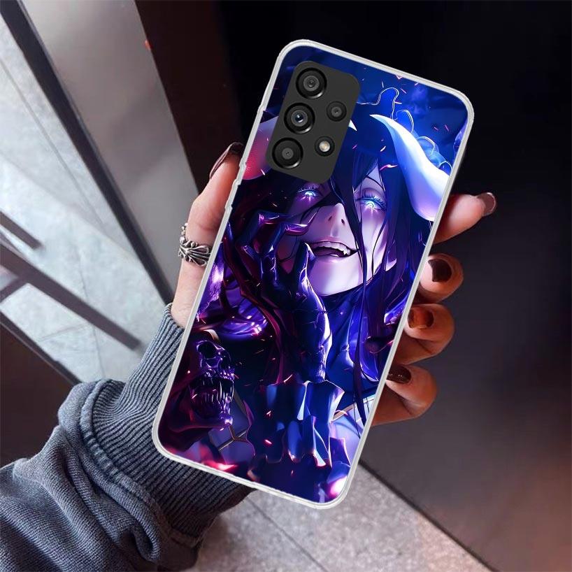 

Albedo Overlord Anime Phone Case For Samsung Galaxy A17 A57 A37 A16 A26 A36 A56 A15 A25 A35 A55 A14 A13 A54 A53 A34 A24 A33 A23 Samsung A53