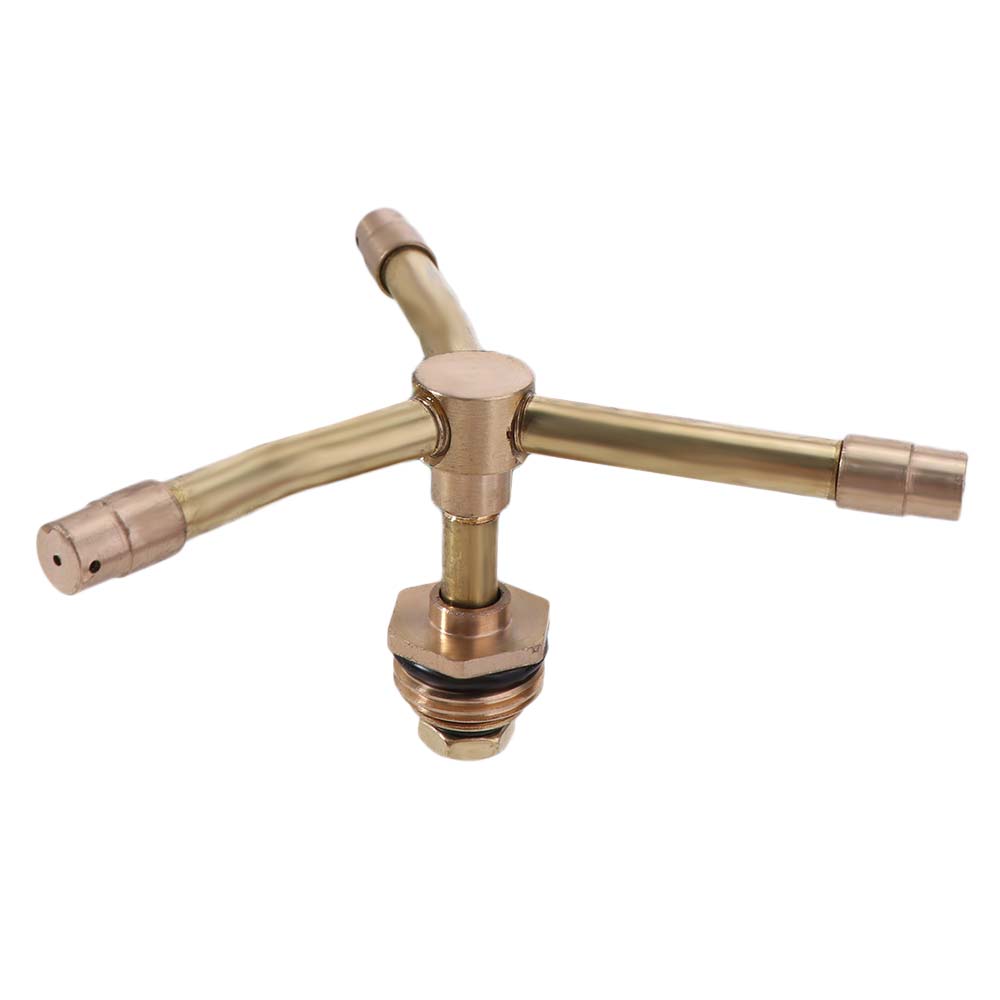 360 Degree Automatic Rotary Sprinkler 1/2 Inch Watering Nozzle For Lawn Gardening Greenhouses