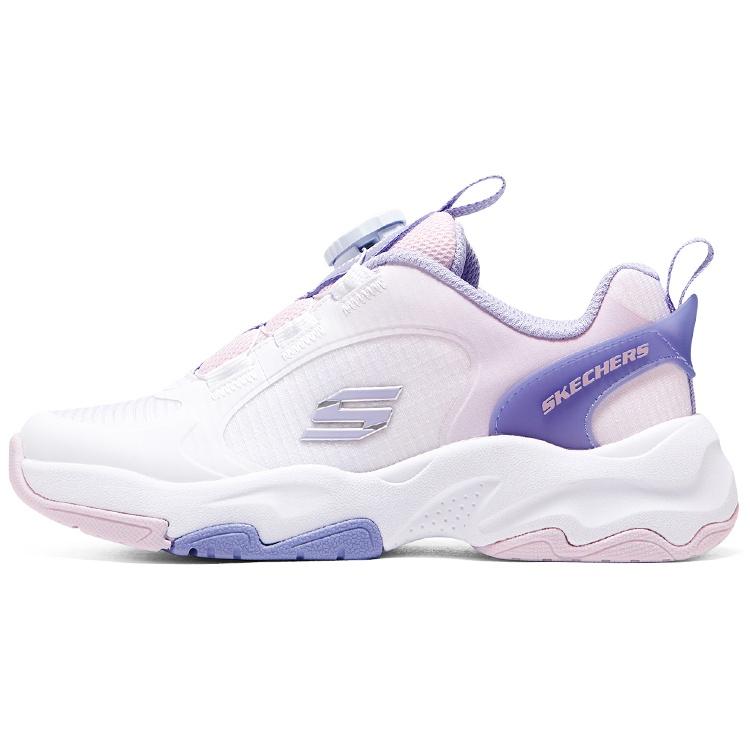 (GS) Skechers Sport Running Shoes Pink Purple Kids 319037L-WPR EU 35